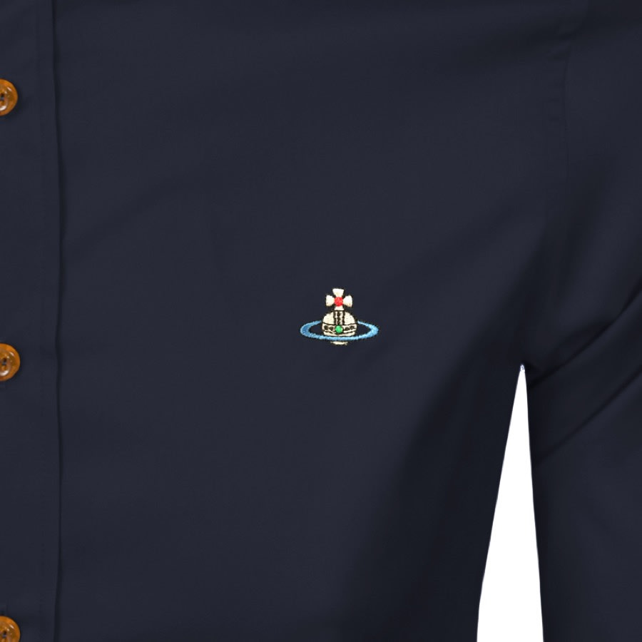 Alternative Image for ProductVivienne Westwood Long Sleeved Shirt Navy3